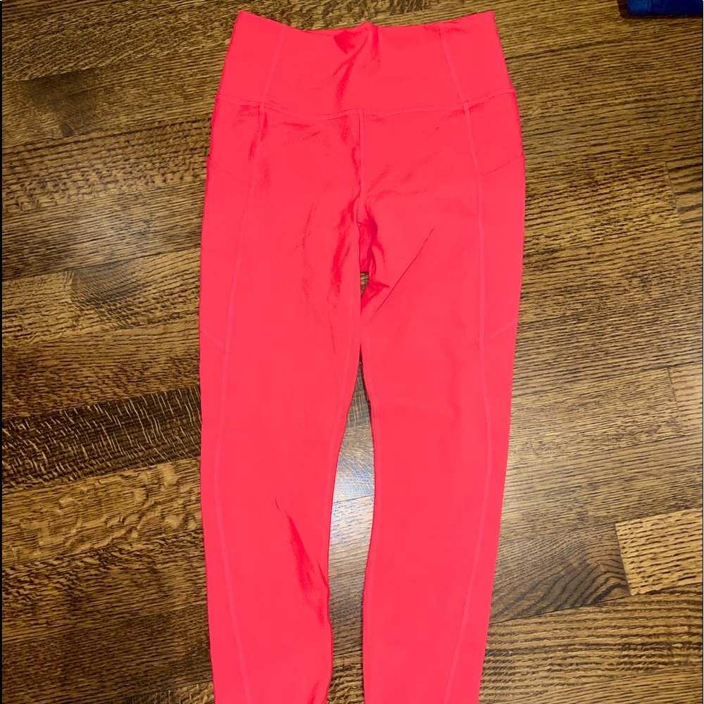 Fabletics Neon Pink PureLuxe Leggings